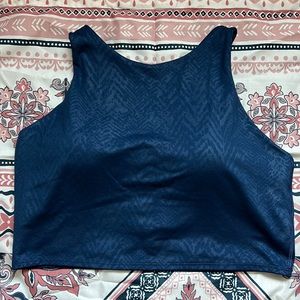 Athleta Conscious Embossed Crop